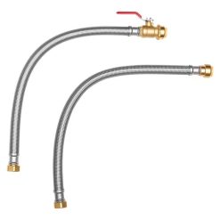 3/4 in Water Heater Connection Kit